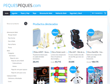 Tablet Screenshot of pequespeques.com